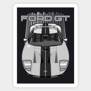 Ford GT-2005-2006-silver and black Sticker